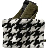 Wildride Taske - Pouch - 35x27 cm. - Teddy Houndstooth - - OneSize - Taske