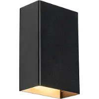 QAZQA Smart væglampe sort 10 cm inkl. 2 Wifi G9 - Otan