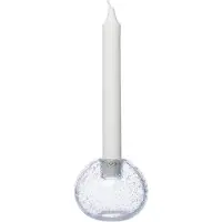 ERNST lysestage glas Ø9 cm Bobler
