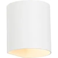 QAZQA Smart væglampe hvid inkl. Wifi G9 - Sabbio