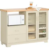 SoBuy Mikrobølgeskab FSB81-MI – 120x90x40 cm