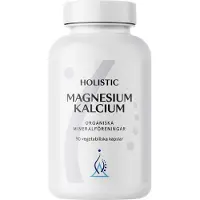 Holistic Magnesium-calcium, 80/40 mg (veg.), 100 kapsler