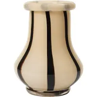 Ferm Living Riban vase 19 cm Cream