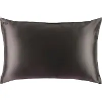 Slip Pure Silk 40x80 Pillowcase Charcoal Pude 1 stk.