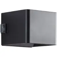 Brilliant LED indoor wall light BRILLIANT ISEO, IP44, 3000K, 4W, 300lm, USB, with sensor, switch