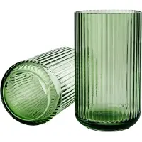 Lyngby Porcelæn Lyngby vase glas Copenhagen grøn 31 cm