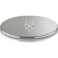 Ester & Erik lysfad Ø12 cm blank Silver