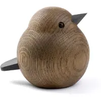Novoform Træfigur - Mama Sparrow - Smoke Stained Oak - - OneSize - Dekoration