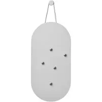 Zone Denmark A-Bulletin Board opslagstavle soft grey, inkl. magneter
