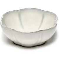Serax Inku riflet skål M Ø11 cm White