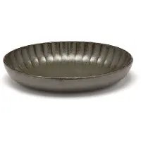 Serax Inku oval serveringsskål S 13x19 cm Green