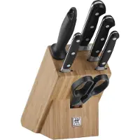 Zwilling 1002330 Professionel S-knivblok, bambus, 7 stk