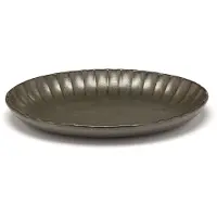 Serax Inku oval serveringsskål M 15,4x22 cm Green
