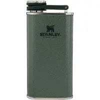 Stanley Classic flaske, flad 0,23 L grøn (669700)