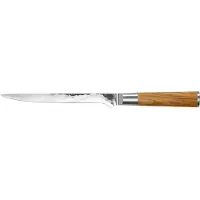 Forged håndsmedet stål, fillet kniv, 18cm