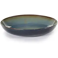 Serax Terres de Rêves pastatallerken 23,5 cm Blue grey/Dark blue
