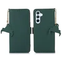 Mtp Products Samsung Galaxy S23 FE Læderpung med RFID - Grøn