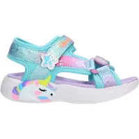 SKECHERS Sandaler m. Lys - Unicorn Dreams - Purple Multicolor - - 31 - Blinkesko
