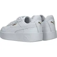 Puma Carina Street Sneakers Youth, Shoes, White/Gold, 39
