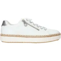 Rieker Sneaker low sand / sølv / hvid