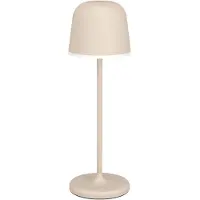 Eglo MANNERA udendørs genopladelig batteri bordlampe i sandfarvet