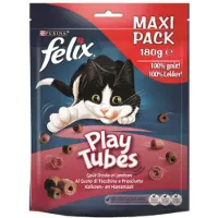 Felix Play Tubes Kalkun & Skinke 180 g kattesnacks