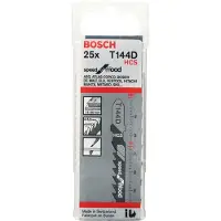Bosch T 144 D 100 Mm Stiksavklinge Sæt 25 Enheder