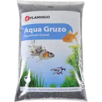 Flamingo Sort Akvariegrus 9kg