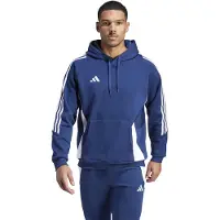 Adidas Hættetrøje Tiro 24 - Mørkeblå/Hvid, størrelse Small
