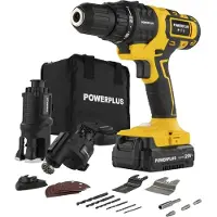 Powerplus Elektrisk Skruetrækker 20v 25 Stykker