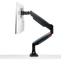 Kensington SmartFit One-Touch højdejusterbar enkelt monitorarm Sort