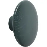 Muuto The Dots tøjknag dark green Ø13 cm