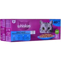 Whiskas ?3065890155053, Voksen, Torsk, Laks, Tunfisk, Helt, 85 g