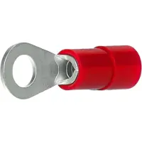 INTERCABLE TOOLS GmbH Ringkabelsko isoleret rød 0,5-1mm2 M5 DIN46237 - (100 stk.)