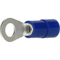 INTERCABLE TOOLS GmbH Ringkabelsko isoleret blå 1,5-2,5mm2 M8 DIN46237 - (100 stk.)