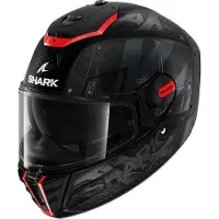 Shark Spartan RS Stingrey Mat/Sort/Rød/antracit L