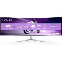 Philips 49" Evnia 8000 49M2C8900L - 5120x1440 - 144Hz - QD-OLED - 90W USB-C - KVM switch