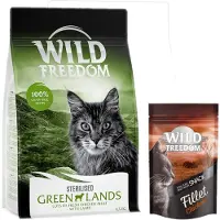 Wild Freedom Adult "Green Lands" Sterilised Lam – kornfri - 2 x 6,5 kg