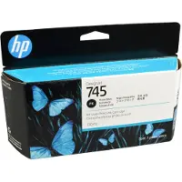 HP Blæk Foto Sort No.745 130ml - Z2600/z5600