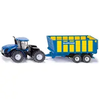 Siku 1:50 traktor med ensilagevogn