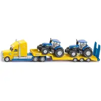 Siku 1:87 Lastbil med New Holland Traktorer