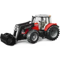 BRUDER Massey Ferguson 7600 with frontloader