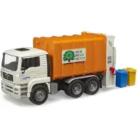 BRUDER Lastbil - MAN TGA Skraldebil - 02772 - - OneSize - Bil