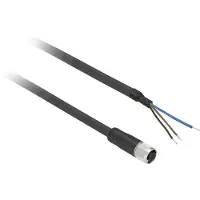 Schneider Electric Følerkabel PUR M8 3-pin hun lige 5 meter XZCP0566L5