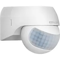 ESYLUX MD 180 Basic, Væg, Hvid, IP44, 2,5 m, 3 m, 180°