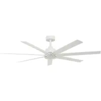 Lucci air Atlanta Loftsventilator 52 W (Ø x H) 142 cm x 35 cm Hvid med fjernbetjening
