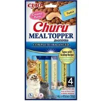Inaba Churu Meal Topper Tuna with scallop - Kattegodbidder - 4 x 14g