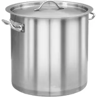 vidaXL Suppegryde 26 L Rustfrit Stål - 32 x 32 cm (26 l)