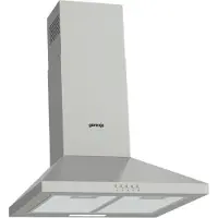 Gorenje Essential WHC529E4X - Hætte - skorsten - bredde: 50 cm - dybde: 45 cm - udtrækning og recirkulation (-) - rustfrit stål