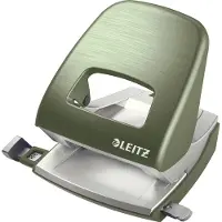 Leitz Hulapparat 5006 Style NeXXt, 2-huls 30 ark metal Celadon grøn